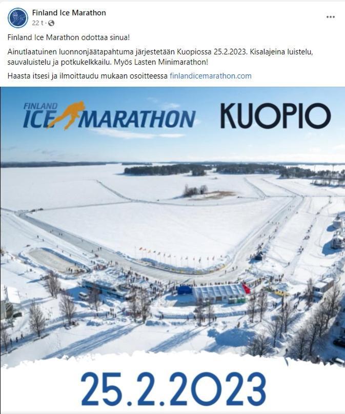 Mukava Saunallinen Kaksio Omalla Sisaeaenkaeynnillae Ja Ilmaisella Autopaikalla Kuopio Exterior photo